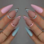 Cotton Candy | Oval Press On Nails | HerNails