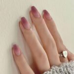 Nude and Pink Ombre | Press On Nails | HerNails