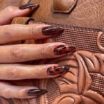 Glossy Cheetah Print | Stiletto Press On Nails | HerNails