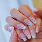 White Firefly | Press On Nails | HerNails