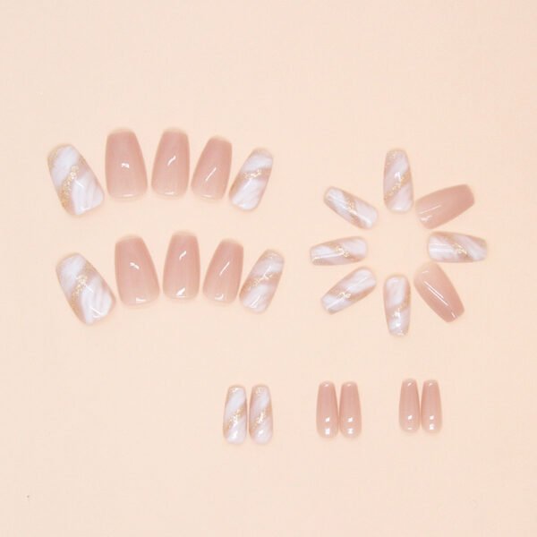 Nude pink and Gold