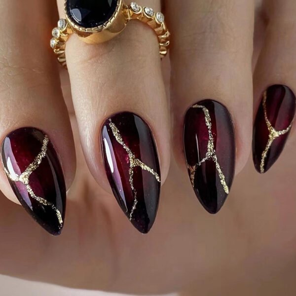 Glittery marble