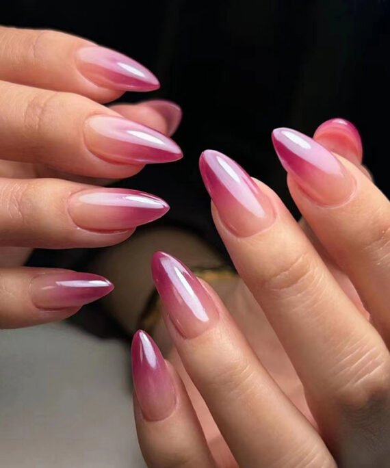 Blur pink tips