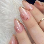 Glittery Nude | Press On Nails | HerNails