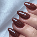 Cherry Mocha Nails | Press On Nails | HerNails