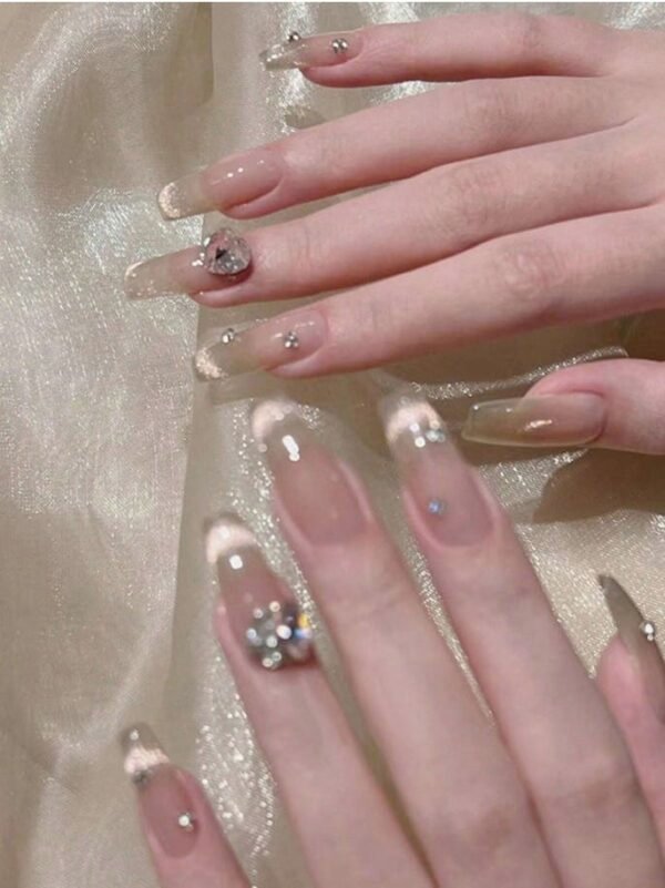 Little Romance - Glittery Cat Eyes with Rhinestones